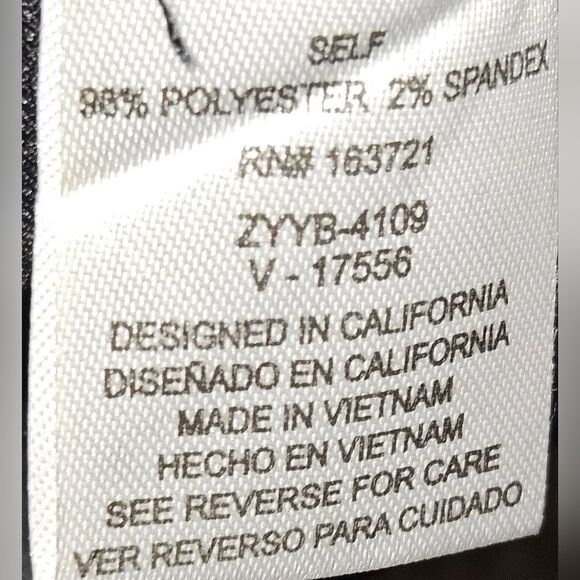 KINGSTON GRAY Juniors 2Pc Black & White Pin- Stripe Skirt Suit Set Size XL - Picture 14 of 16